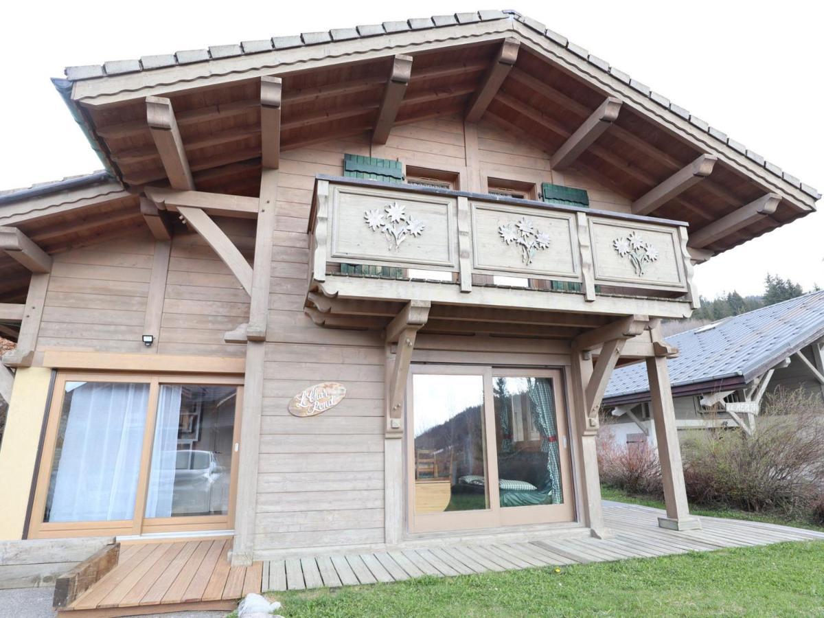 לה ג'ט Chalet Cosy Aux Gets, Proche Du Lac Avec Sauna Et Parking Prive - Fr-1-623-58 מראה חיצוני תמונה